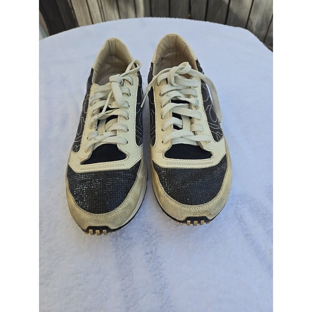 Brunello Cucinelli Woman’s Monili Trim Color block  Sneakers Size 38.5